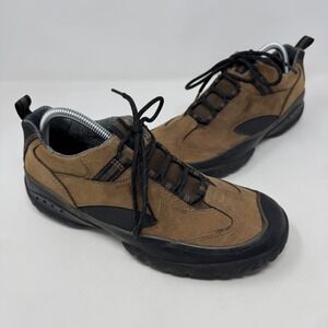 Clarks Rain Shoes Muckers Brown Leather Casual Comfort Waterproof Men's Size 7 M